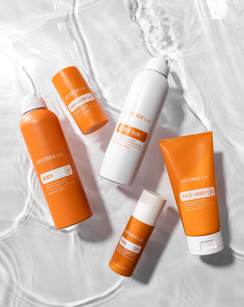 Sun dōTERRA Mineral Sun Kit SPF 30 für Gesicht und Körper