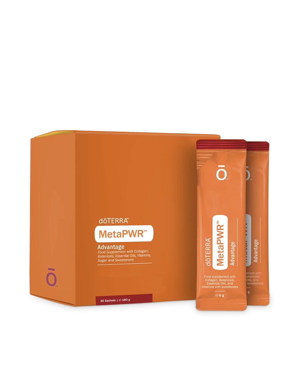 MetaPWR Advantage Pomegranate-Cherry Flavor Dietary Supplement dōTERRA | 30 Packets