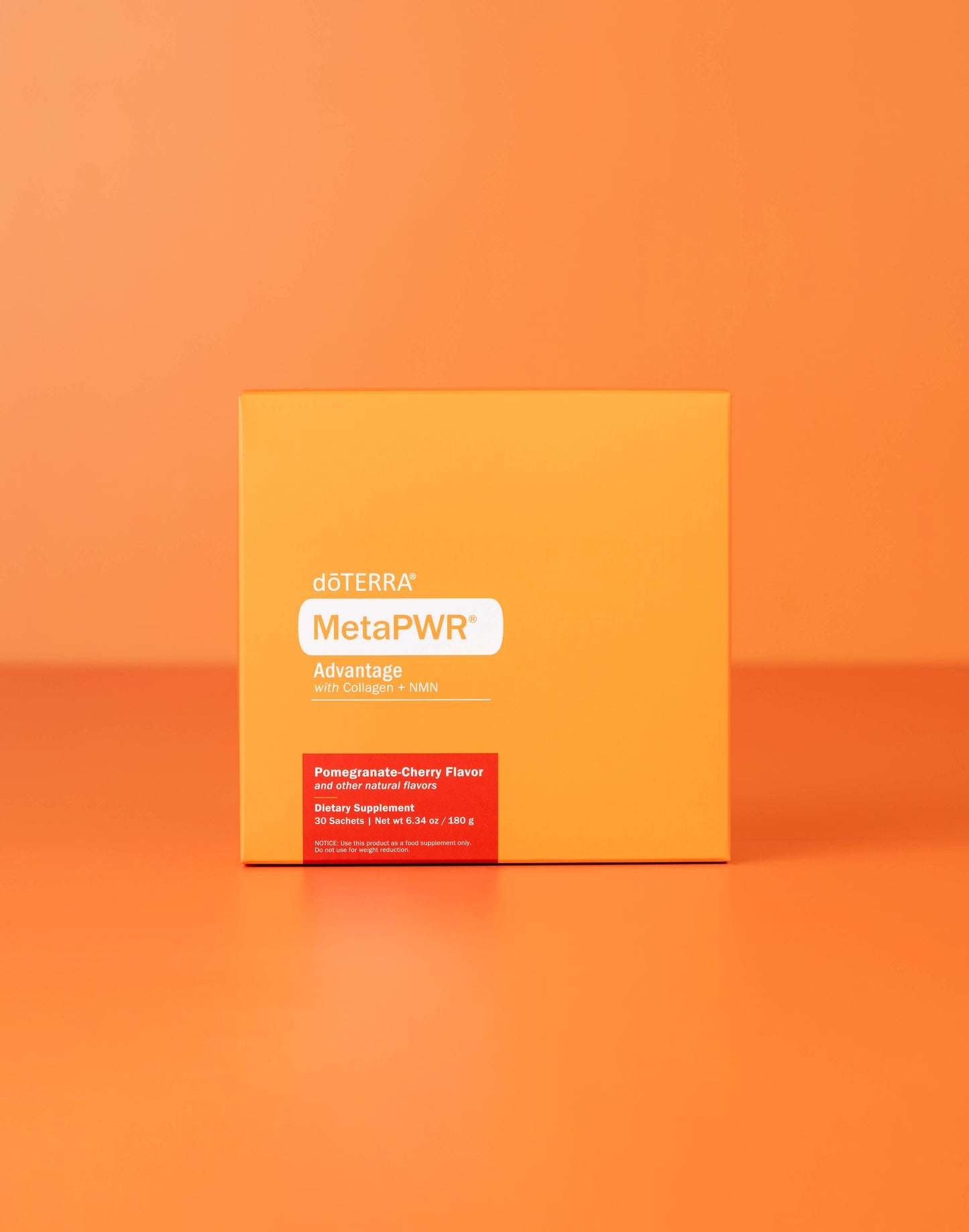 MetaPWR Advantage Pomegranate-Cherry Flavor Dietary Supplement dōTERRA | 30 Packets