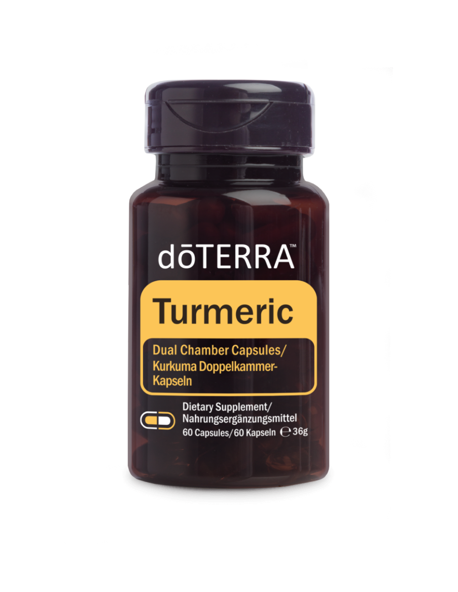 Turmeric (Curcuma) Dual Chamber Capsules dōTERRA | 60 Capsules