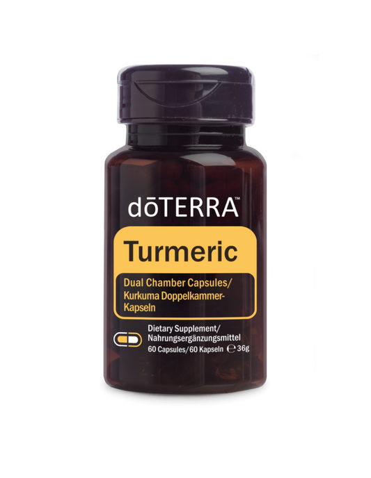 Curcuma (Turmeric) gélules à double compartiment dōTERRA | 60 capsules