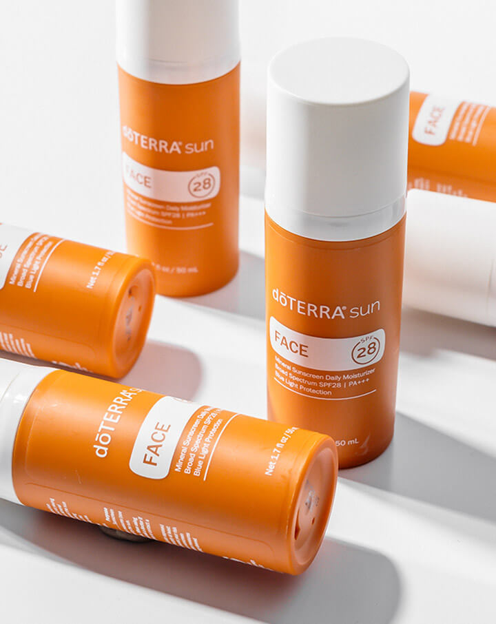 Sun dōTERRA Feuchtigkeitsspendender mineralischer Gesichts-Sonnenschutz LSF 30 | 50 ml