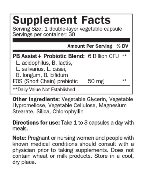 PB Assist+ complément alimentaire dōTERRA | 30 capsules