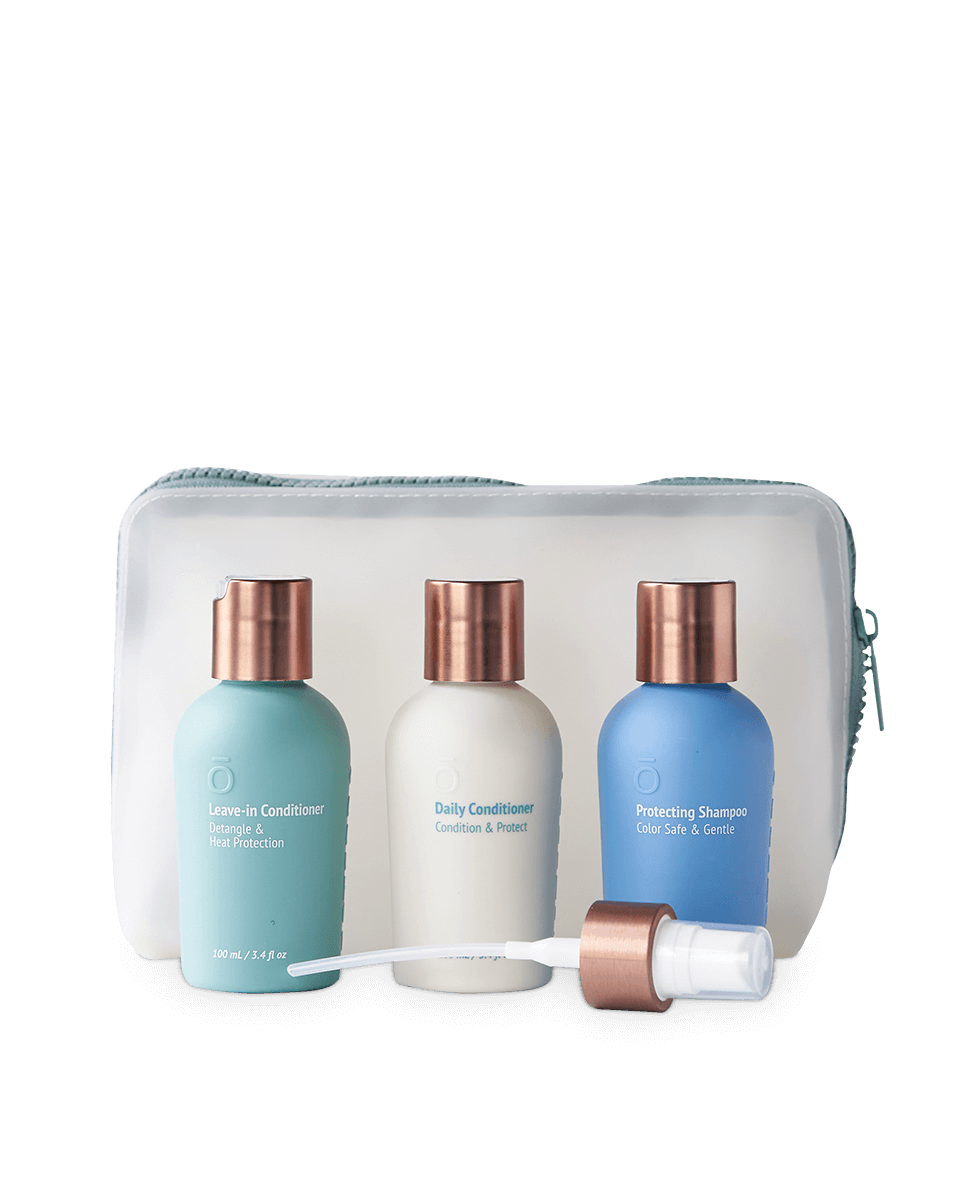 Mini trio rechargeable de soins capillaires de voyage dōTERRA