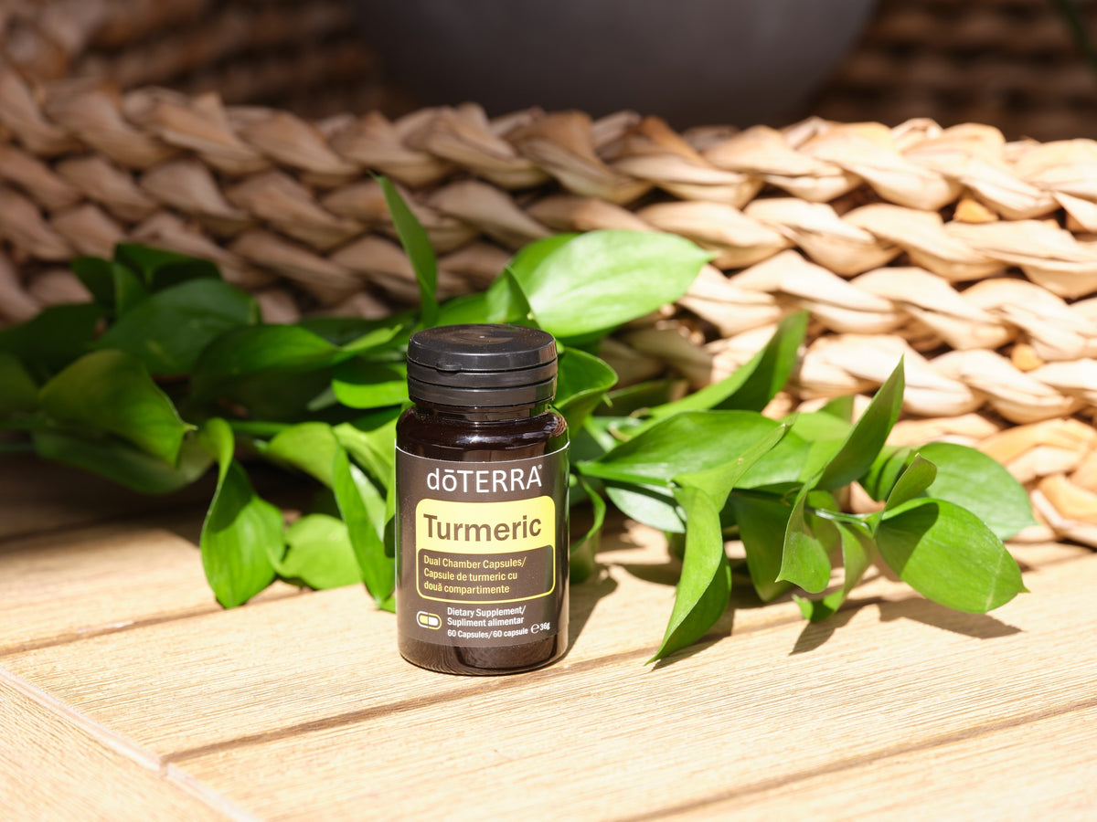 Gélules doubles au Curcuma (Turmeric) complément alimentaire dōTERRA | 60 capsules