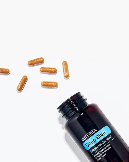 Deep Blue complexe de Polyphénol dōTERRA, 60 capsules végétales