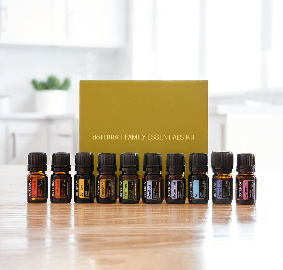 dōTERRA Family Essentials Kit – Essence des huiles
