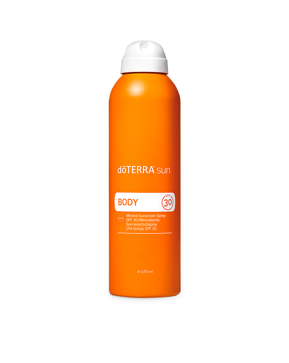 Spray solaire minéral pour le corps Sun dōTERRA | 170 g