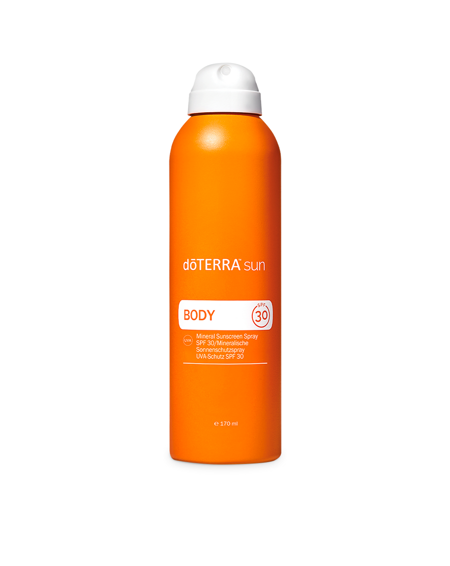 Spray solaire minéral SPF 30 pour le corps Sun dōTERRA, 170 g