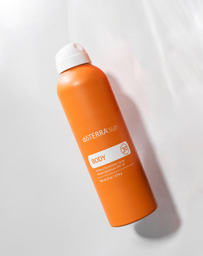 Spray solaire minéral SPF 30 pour le corps Sun dōTERRA, 170 g