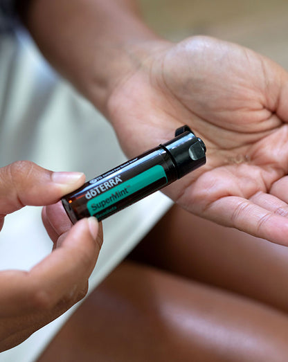 Billes SuperMint complément alimentaire dōTERRA, 125 billes