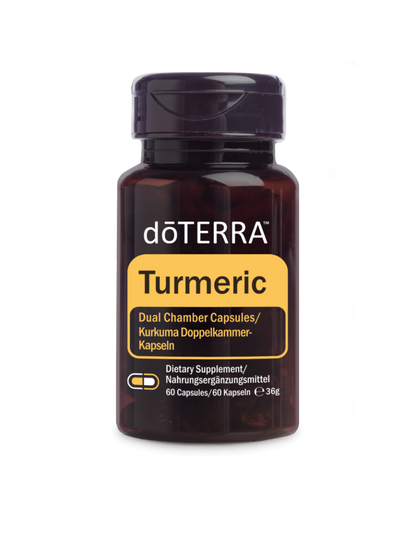 Curcuma (Turmeric) gélules à double dōTERRA, 60 capsules