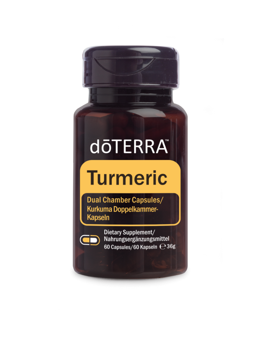 Curcuma (Turmeric) gélules à double dōTERRA, 60 capsules
