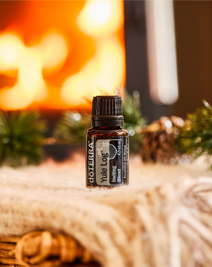 Yule Log mélange accueillant d'huiles essentielles dōTERRA, 15 ml