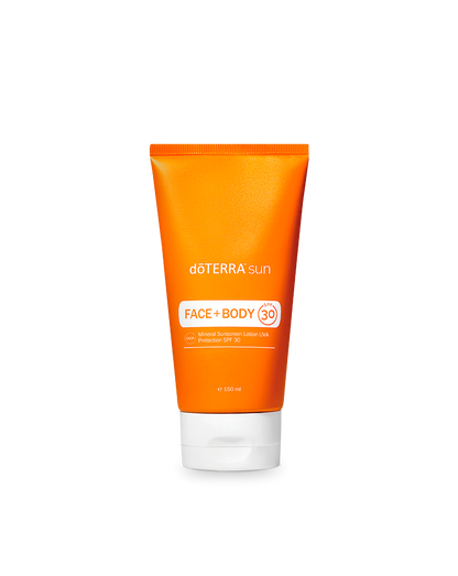 Crème solaire minérale SPF 30 pour le visage et le corps Sun dōTERRA, 150 ml