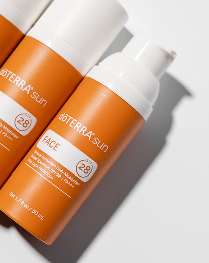 Crème solaire minérale hydratante SPF 30 pour le visage Sun dōTERRA, 50 ml
