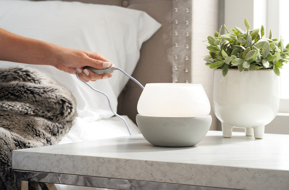 Glōw Diffuser and Hygge Blend dōTERRA