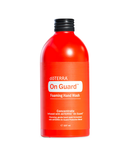 Concentré de mousse nettoyante pour les mains On Guard dōTERRA, 237 ml
