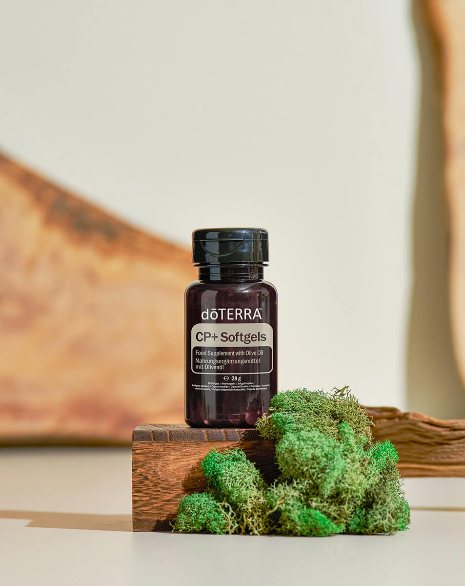 CP+ Softgels Nahrungsergänzungsmittel mit dōTERRA Olivenöl | 60 Kapseln