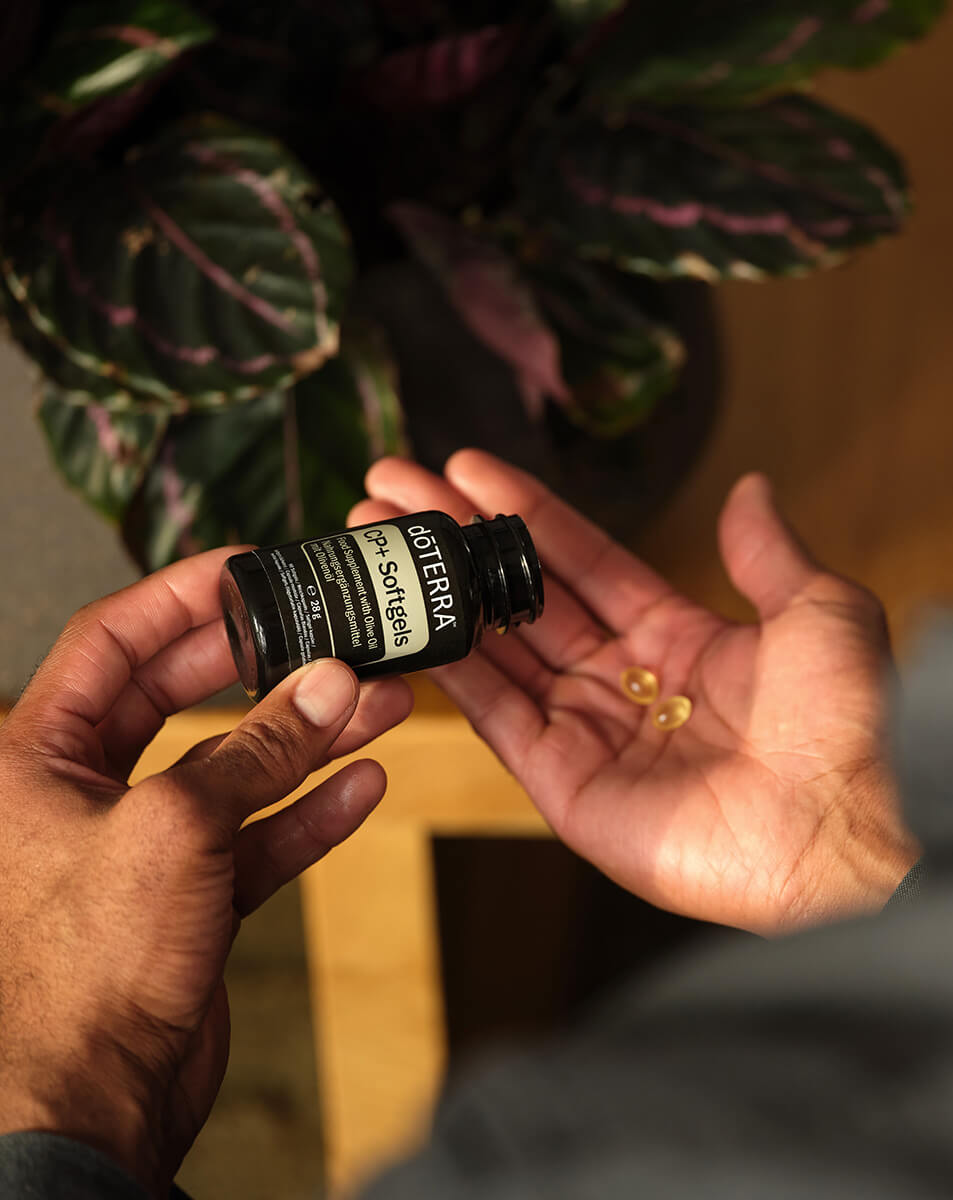 CP+ Softgels Nahrungsergänzungsmittel mit dōTERRA Olivenöl | 60 Kapseln