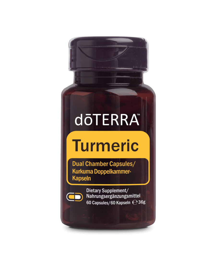 Curcuma (Turmeric) gélules à double dōTERRA, 60 capsules