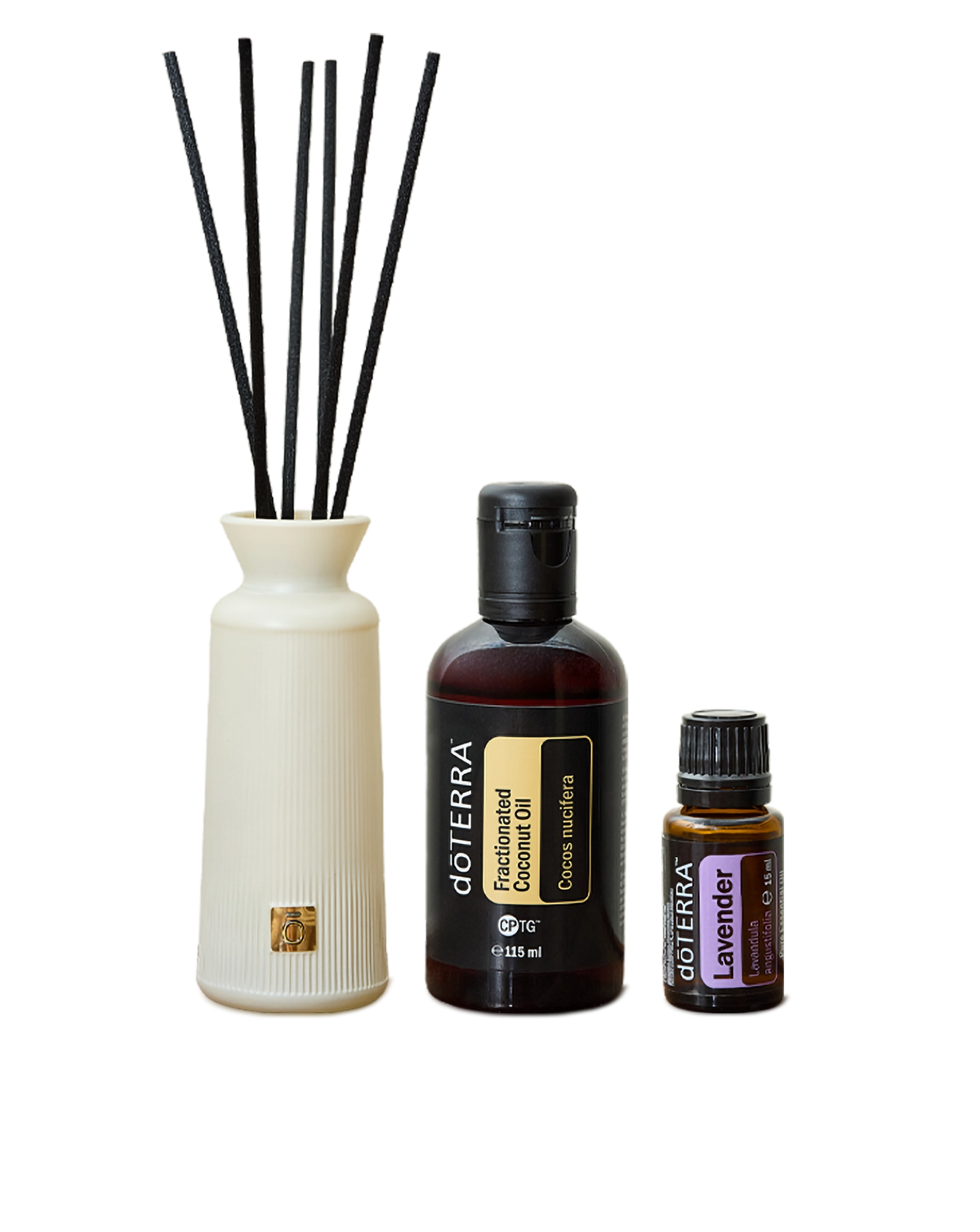 Lavendel (15 ml) und Duftstäbchen-Diffuser-Set dōTERRA