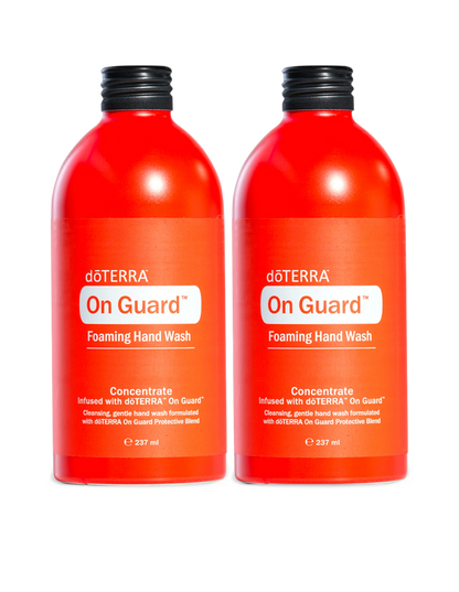 Concentré de mousse nettoyante pour les mains On Guard dōTERRA, 237 ml