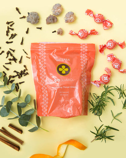 Pastilles protectrices pour la gorge On Guard dōTERRA, 30 pastilles