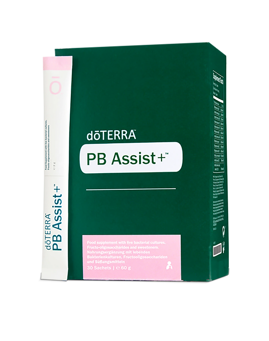 PB Assist+ complément alimentaire contenant des cultures bactériennes vivantes dōTERRA, 30 sachets