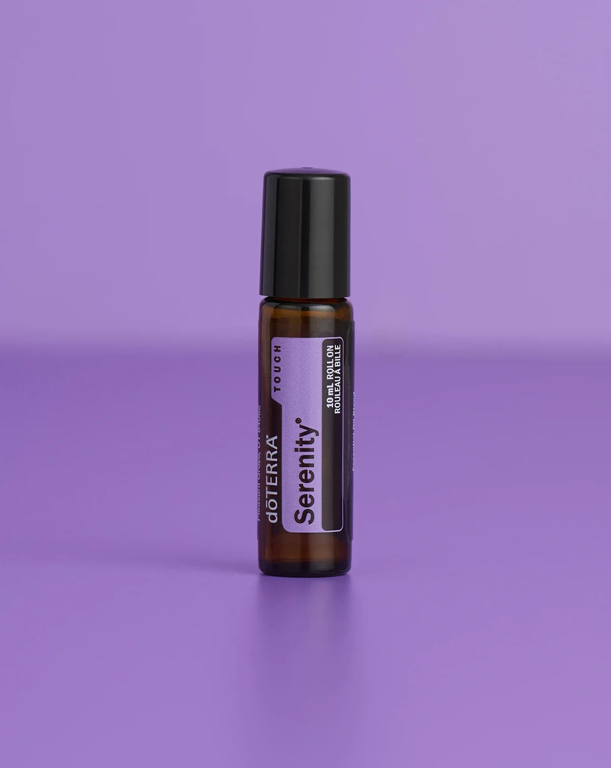 Serenity Touch dōTERRA, deuxième vue du flacon à bille de 10 ml