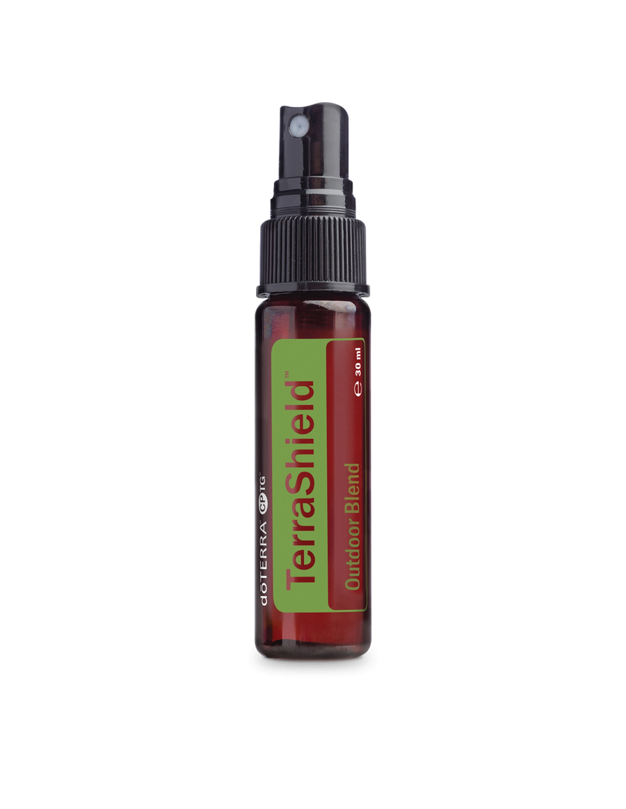 Spray TerraShield dōTERRA 30 ml, flacon avec pulvérisateur