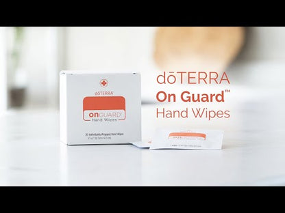 Lingettes pour les mains On Guard dōTERRA, 20 unités