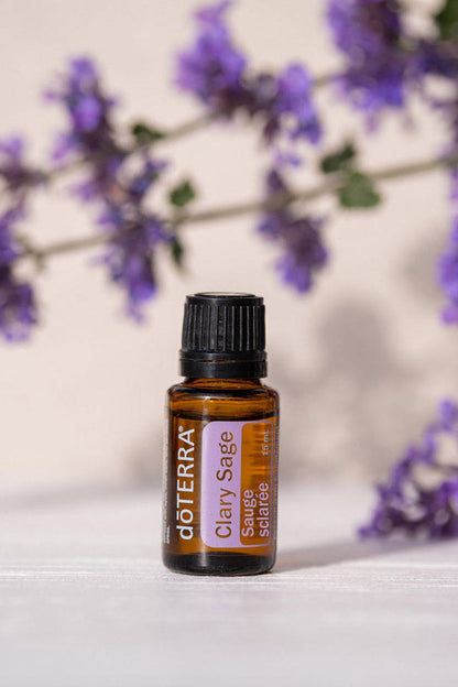 Sauge sclarée (Clary Sage) huile essentielle dōTERRA, 15 ml