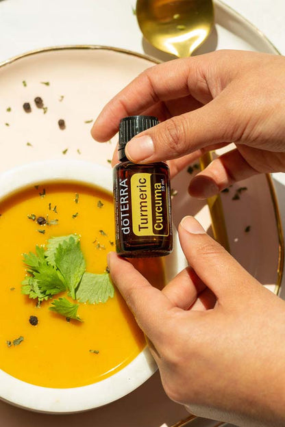 Curcuma (Turmeric) huile essentielle dōTERRA, 15 ml
