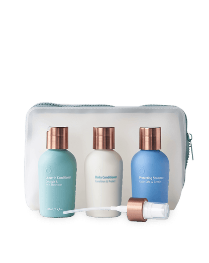 Mini trio rechargeable de soins capillaires de voyage dōTERRA