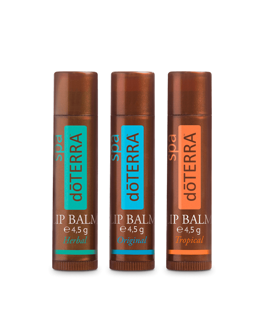Paquet de 3 baumes pour les lèvres dōTERRA SPA, 4,5 g